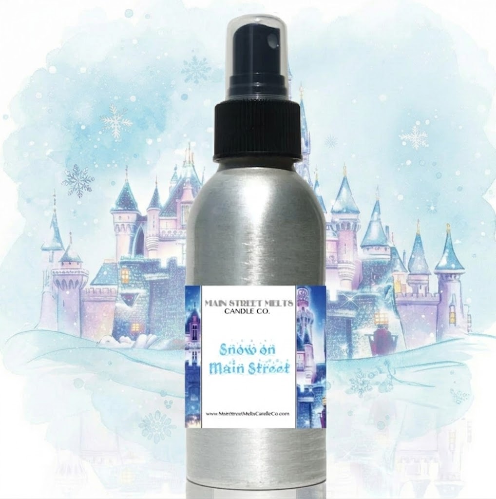 Snow on Main Street Room Spray - Disney Inspired Scent - 4oz Fragrance