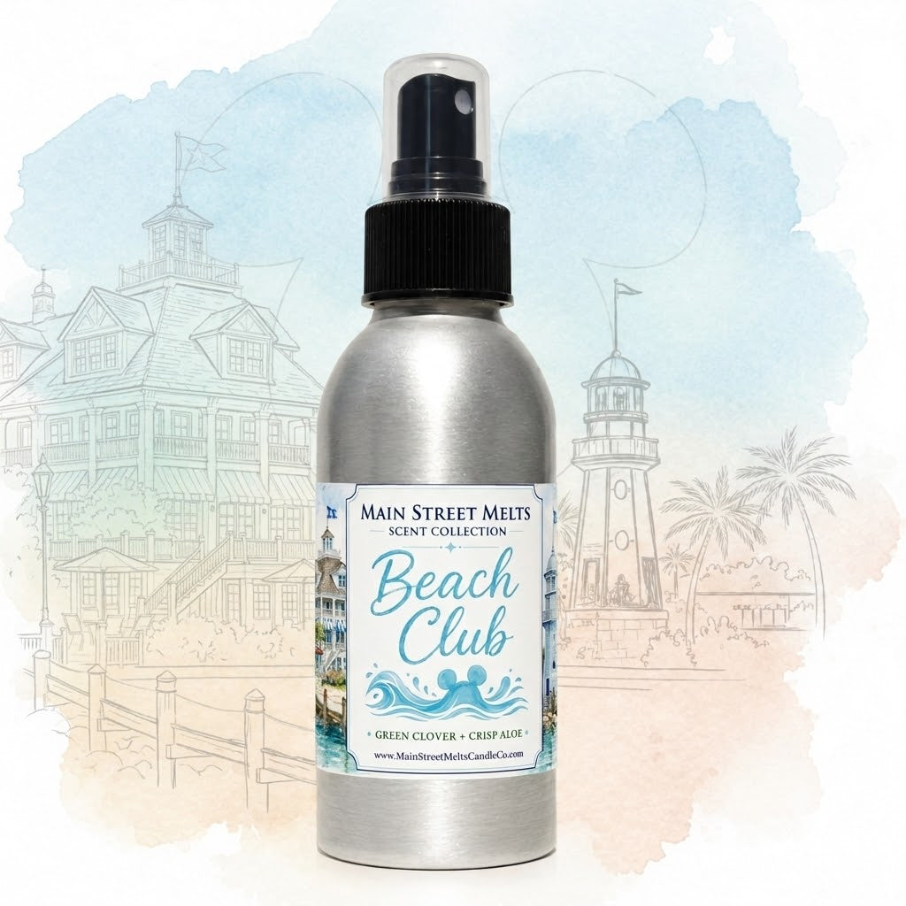 Beach Club Resort Room Spray - Disney Inspired Scent - 4oz Fragrance