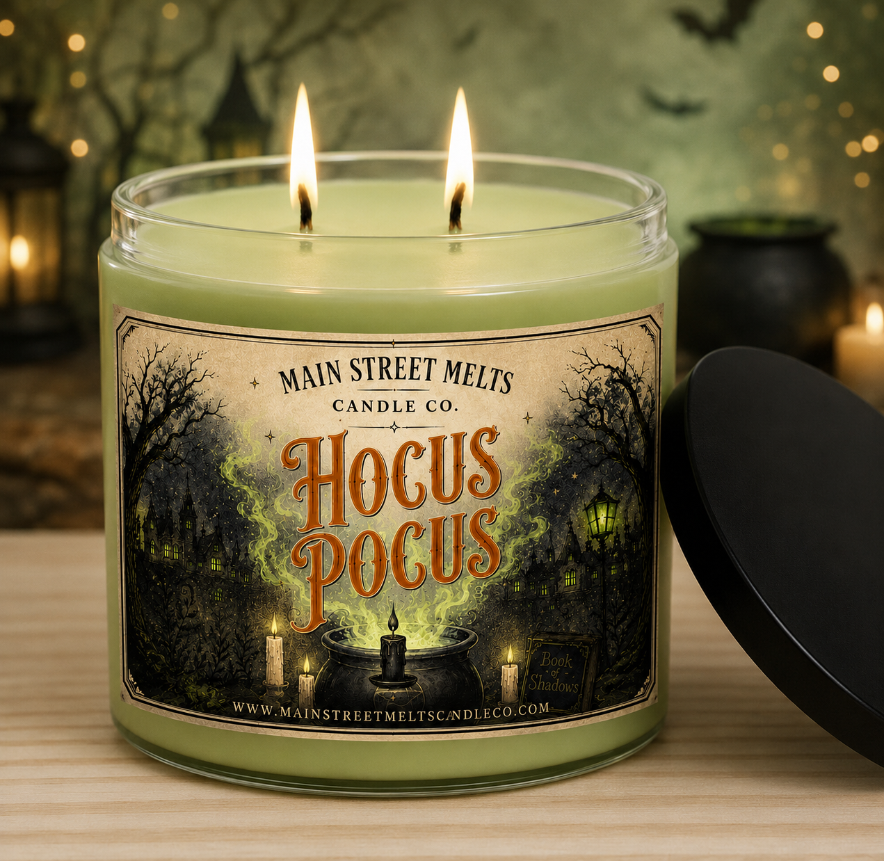 Hocus Pocus | Disney Inspired Scented Soy Candle - Magic Fall Fragrance