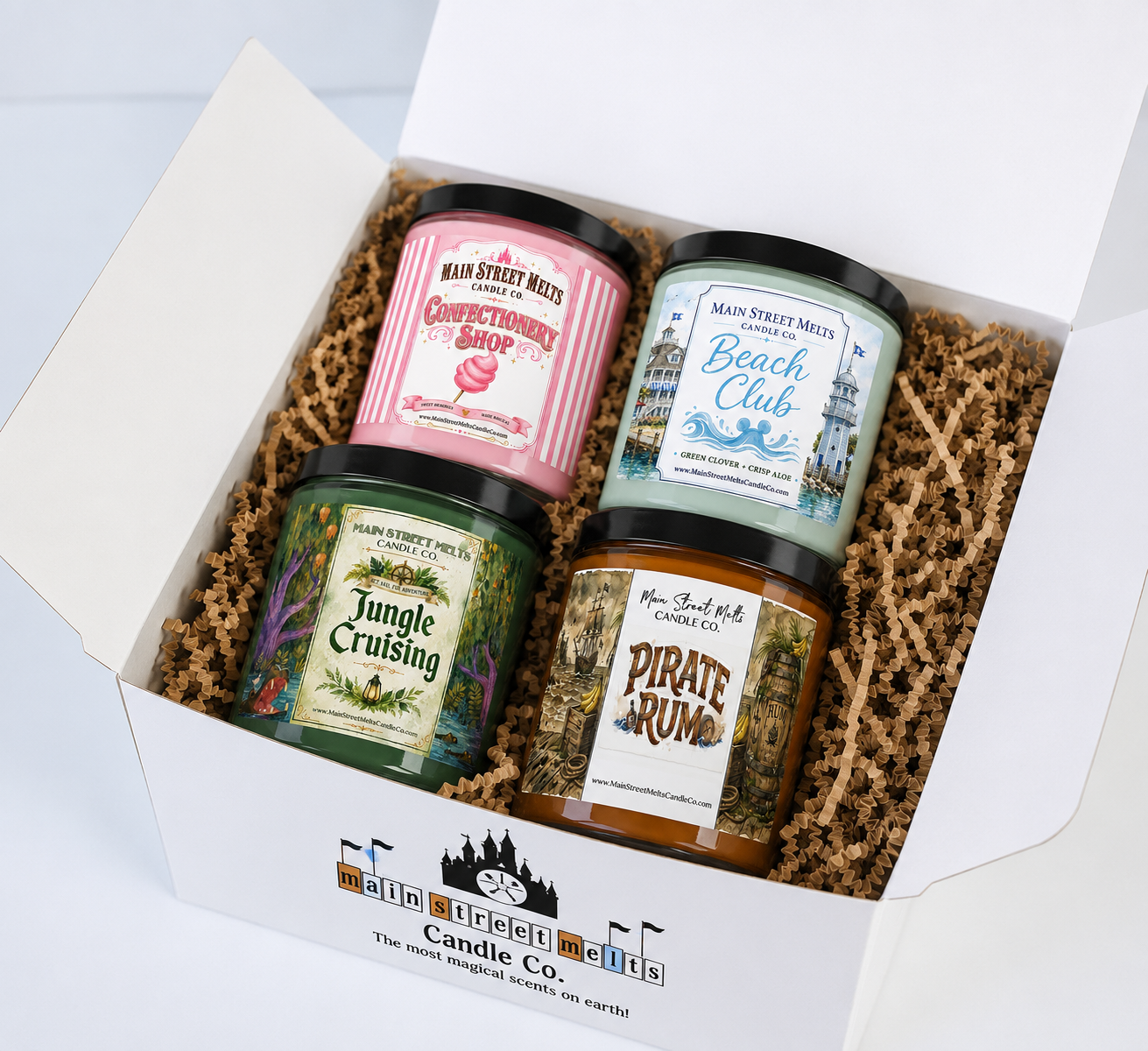 Candle Subscription Box - 4 Candles - Subscribe & Save!