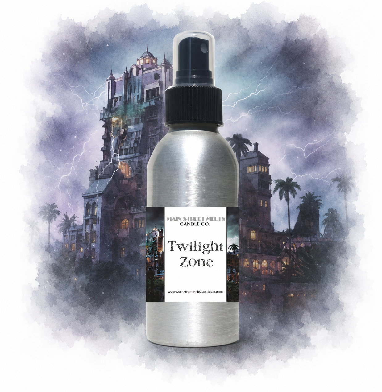 Twilight Zone Tower of Terror Room Spray - Disney Inspired Scent - 4oz Fragrance
