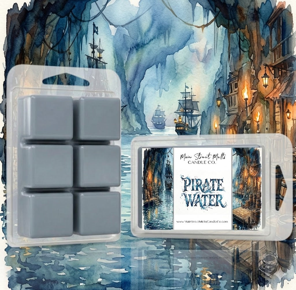 Pirate Water | Disney Inspired Wax Melt - Scented Soy Candle Tart