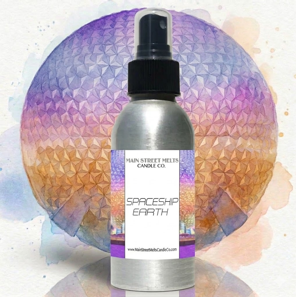 Spaceship Earth Room Spray - Disney Inspired Scent - 4oz Fragrance