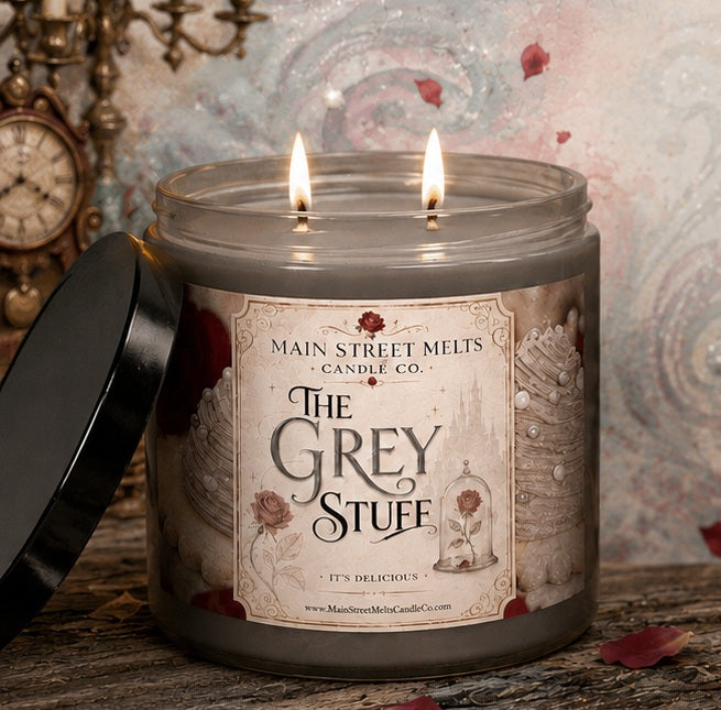The Grey Stuff | Disney Inspired Scented Soy Candle - Theme Park Fragrance