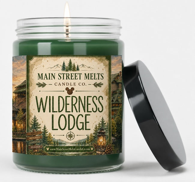 Wilderness Lodge | Disney Inspired Scented Soy Candle - Resort Lobby Fragrance