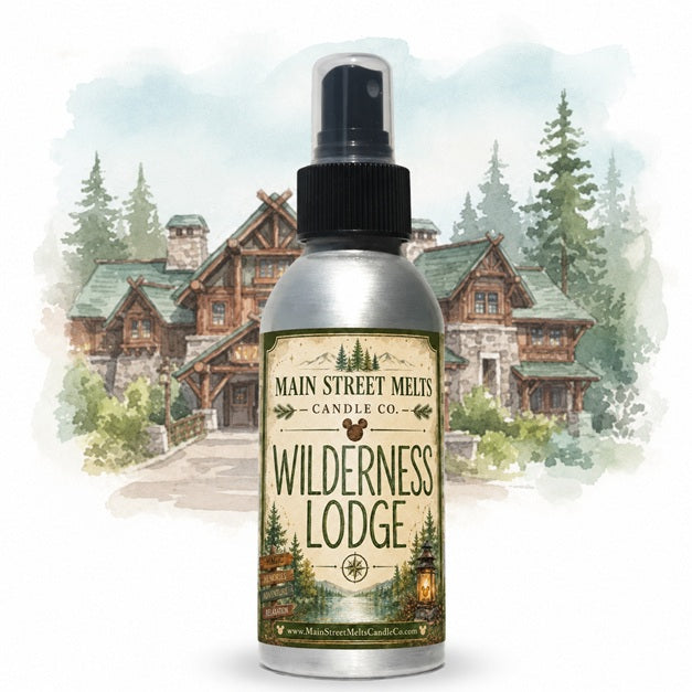 Wilderness Lodge Resort Room Spray - Disney Inspired Scent - 4oz Fragrance