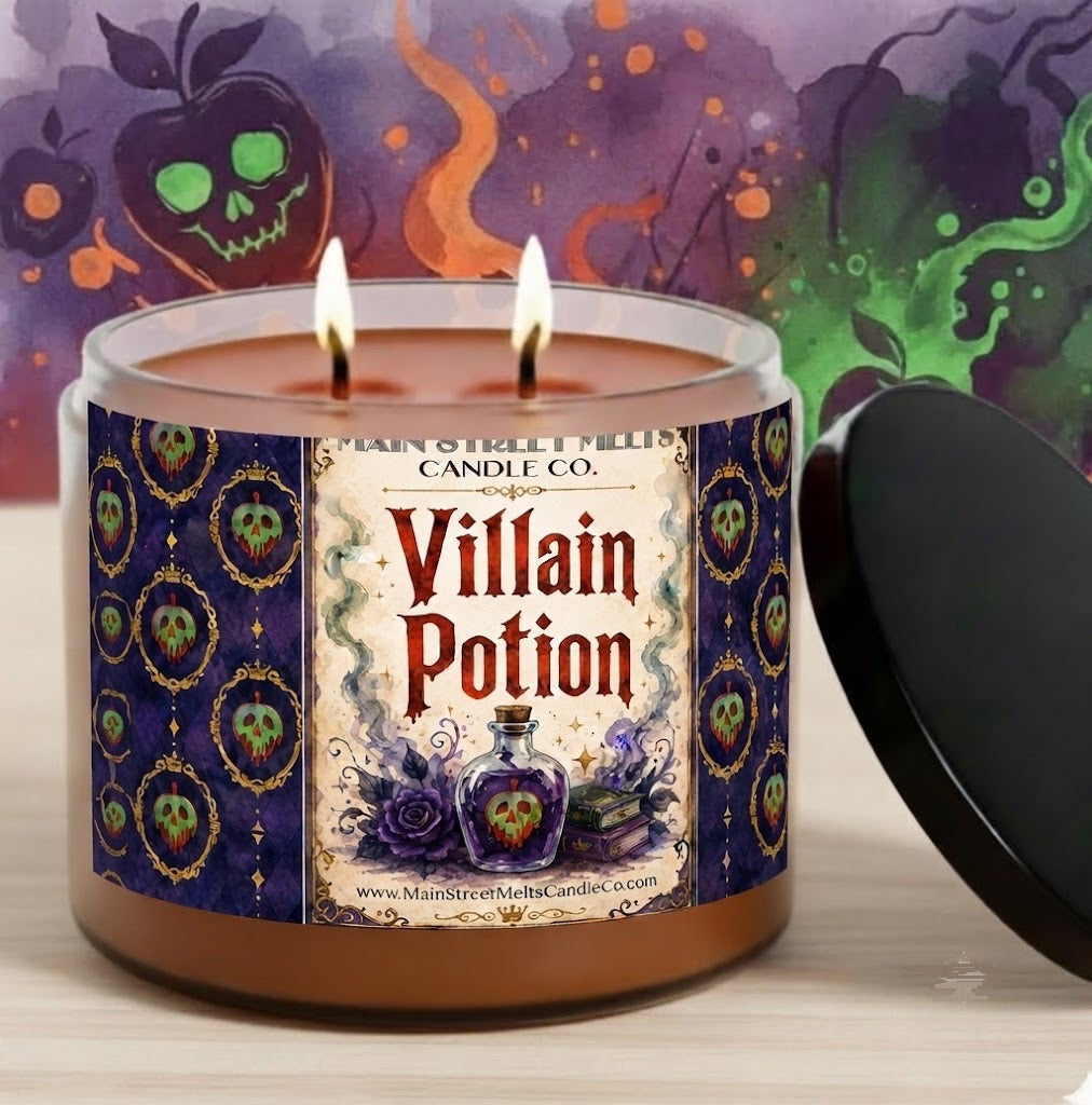 Villain Potion | Disney Inspired Scented Soy Candle - Magic Themed Fragrance