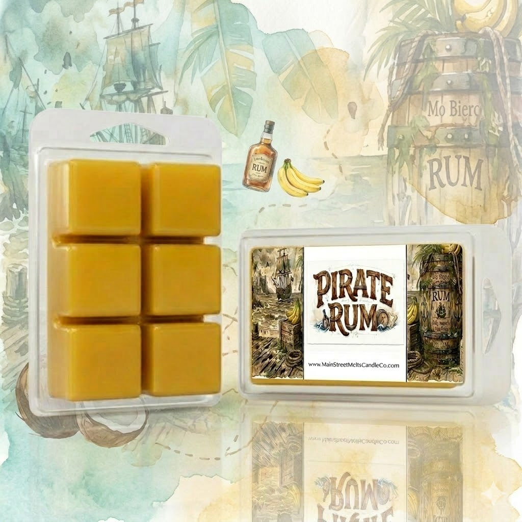 Pirate Rum | Disney Inspired Wax Melt - Scented Soy Candle Tart