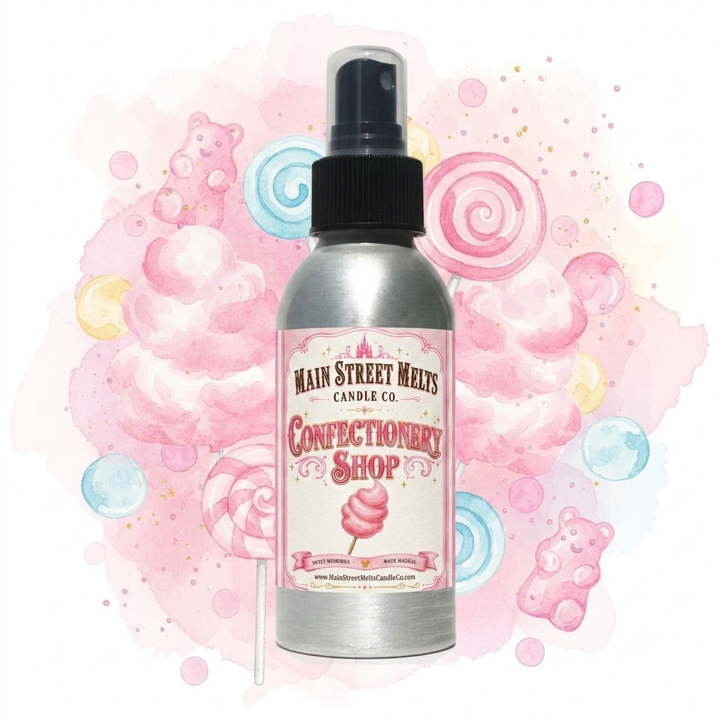 Confectionery Shop Cotton Candy Room Spray - Disney Inspired Scent - 4oz Fragrance
