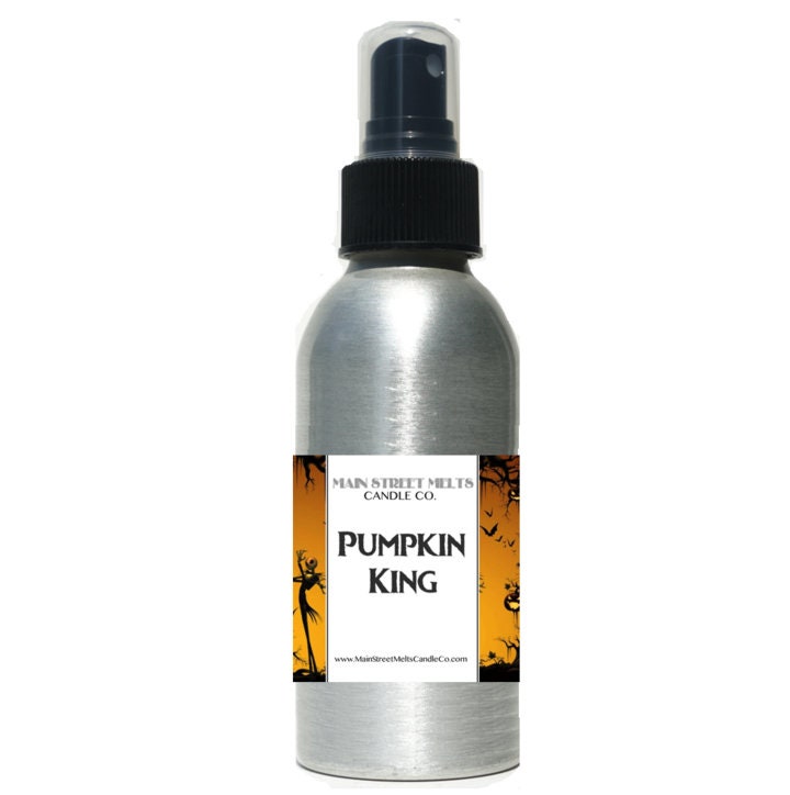 Pumpkin King Room Spray - Disney Jack Skellington Inspired Scent - 4oz Fragrance