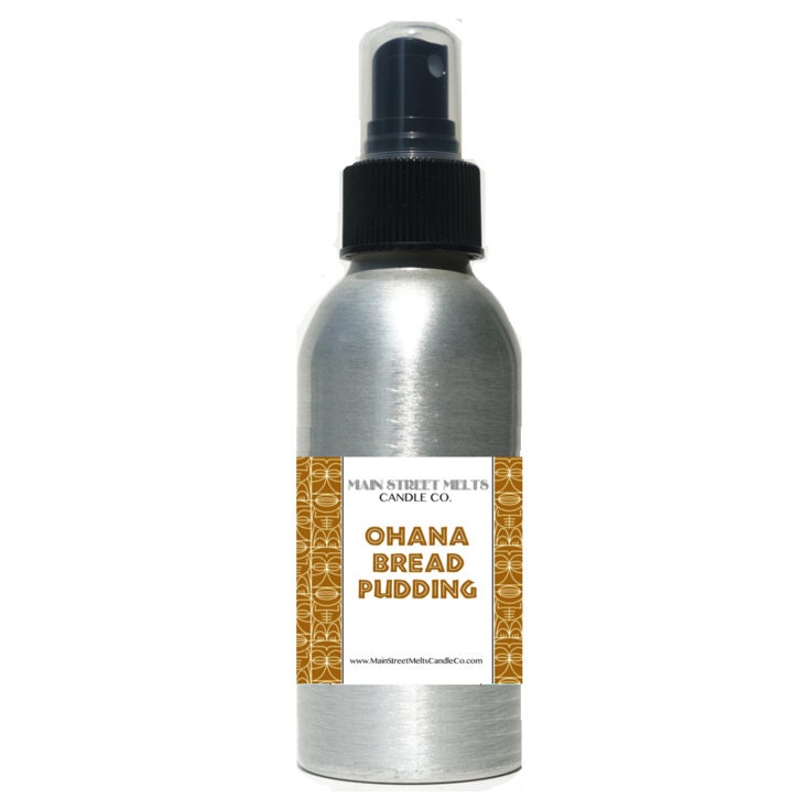 Ohana Bread Pudding Room Spray - Disney Inspired Scent - 4oz Fragrance