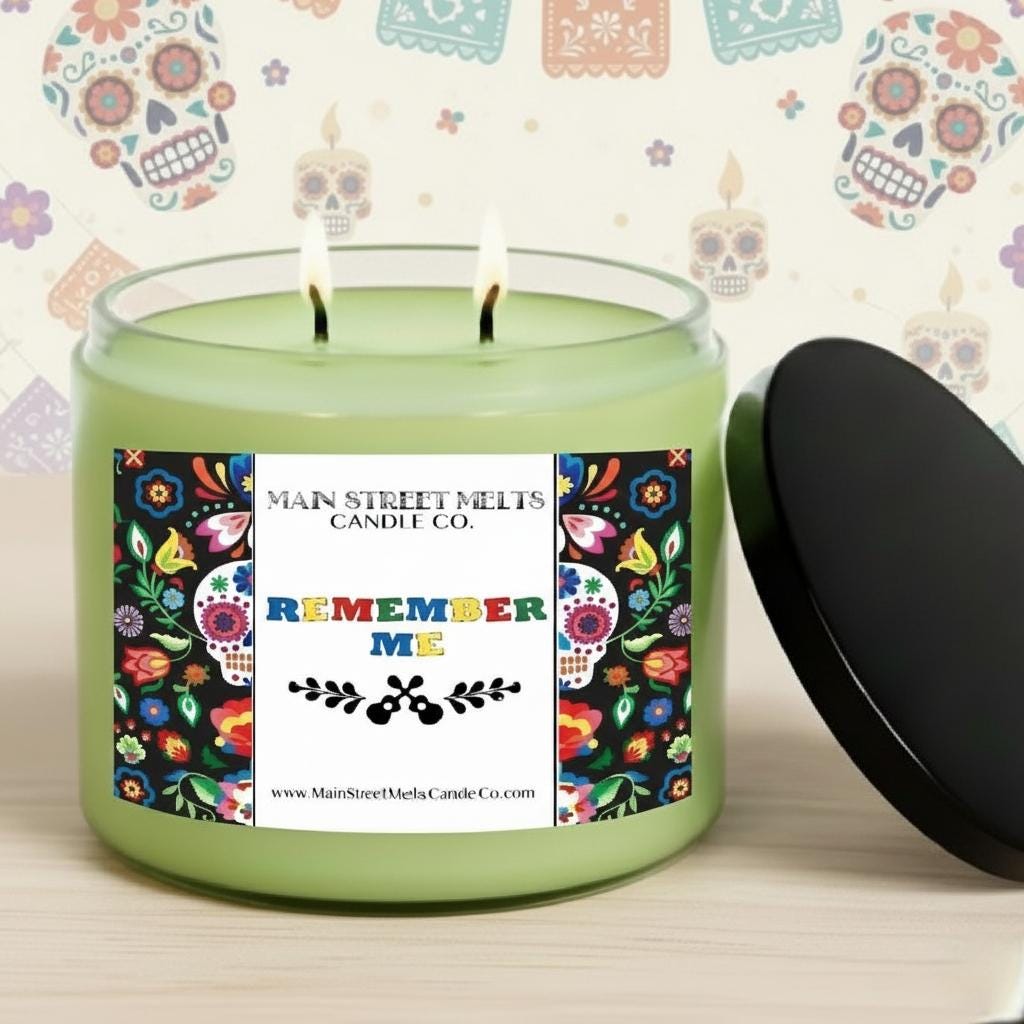 Remember Me | Disney Inspired Scented Soy Candle - Dia de los Muertos Fragrance