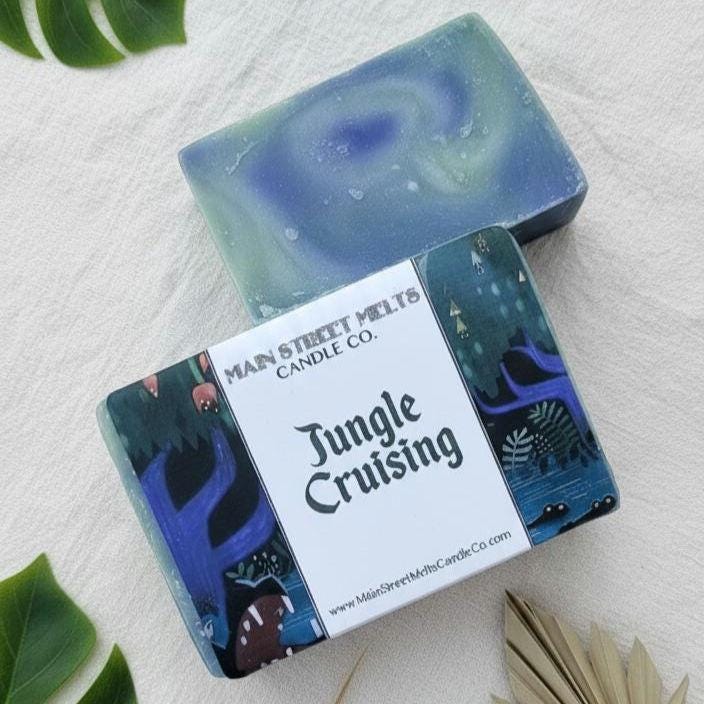 Jungle Cruising Disney Inspired Bar Soap Theme Park Scents