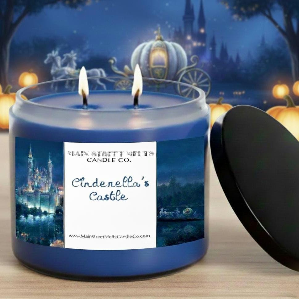 Cinderella's Castle | Disney Inspired Scented Soy Candle - Theme Park Fragrance