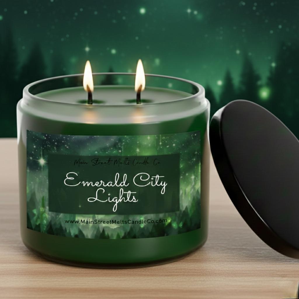 Emerald City Lights | Wicked Inspired Scented Soy Candle - Wizard of Oz Fragrance