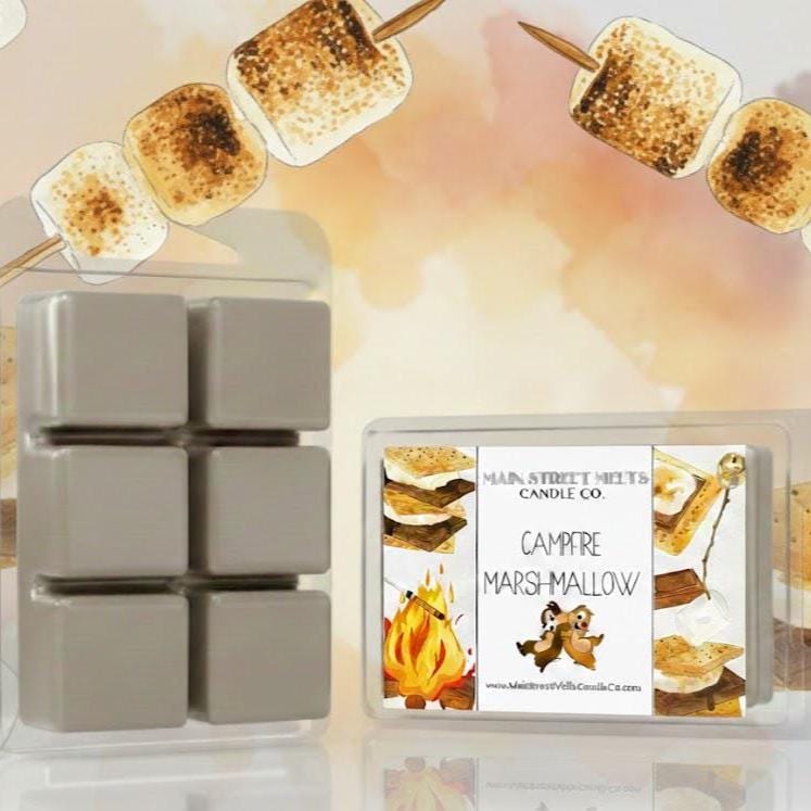 Campfire Marshmallow | Disney Inspired Wax Melt - Scented Soy Candle Tart