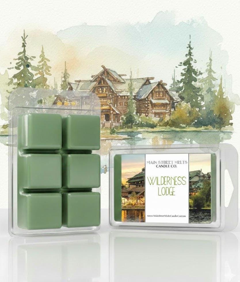 Wilderness Lodge | Disney Inspired Wax Melt - Scented Soy Candle Tart
