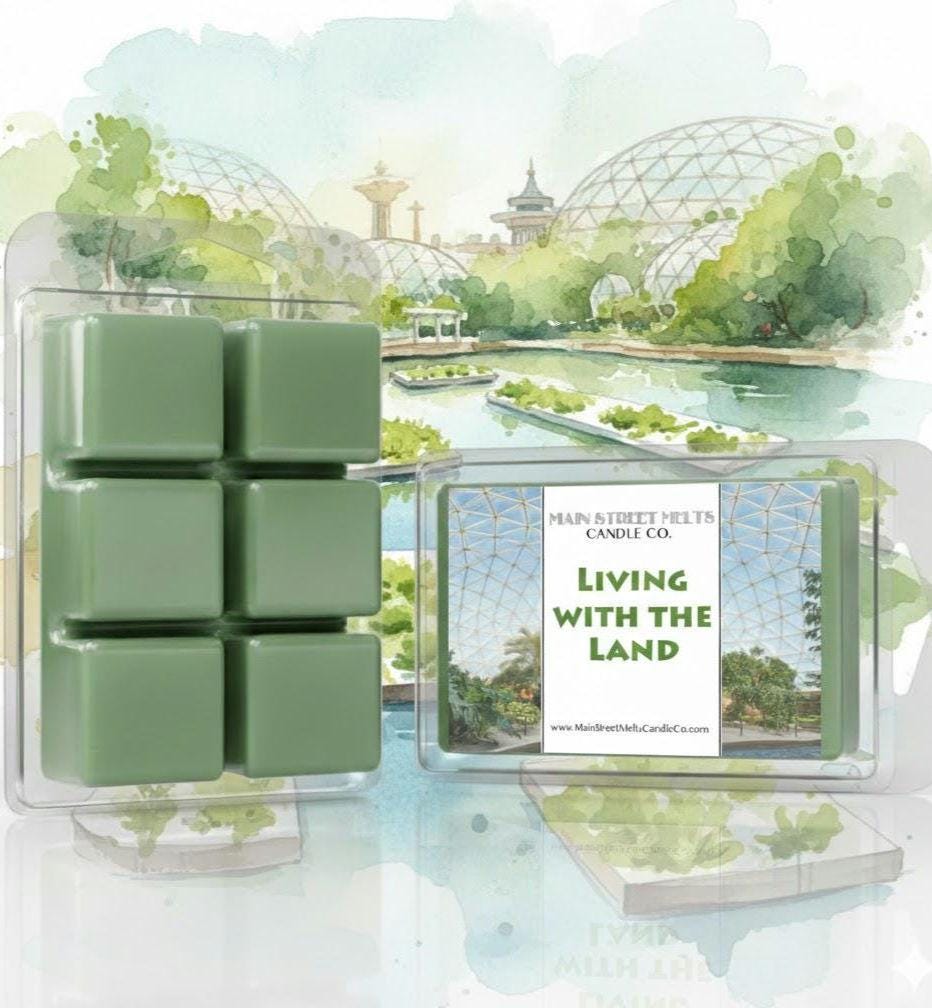 Living with the Land | Disney Inspired Wax Melt - Scented Soy Candle Tart
