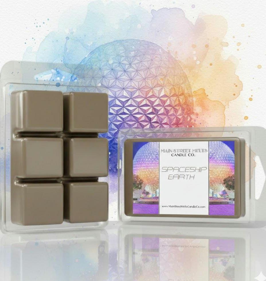 Spaceship Earth | Disney Inspired Wax Melt - Scented Soy Candle Tart