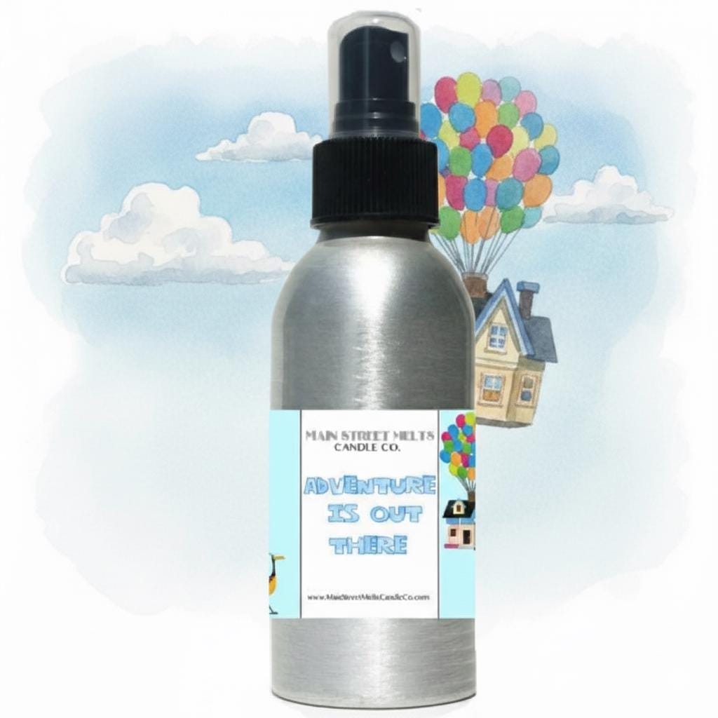 Adventure Is Out There Room Spray - Disney Up Inspired Scent - 4oz Fragrance