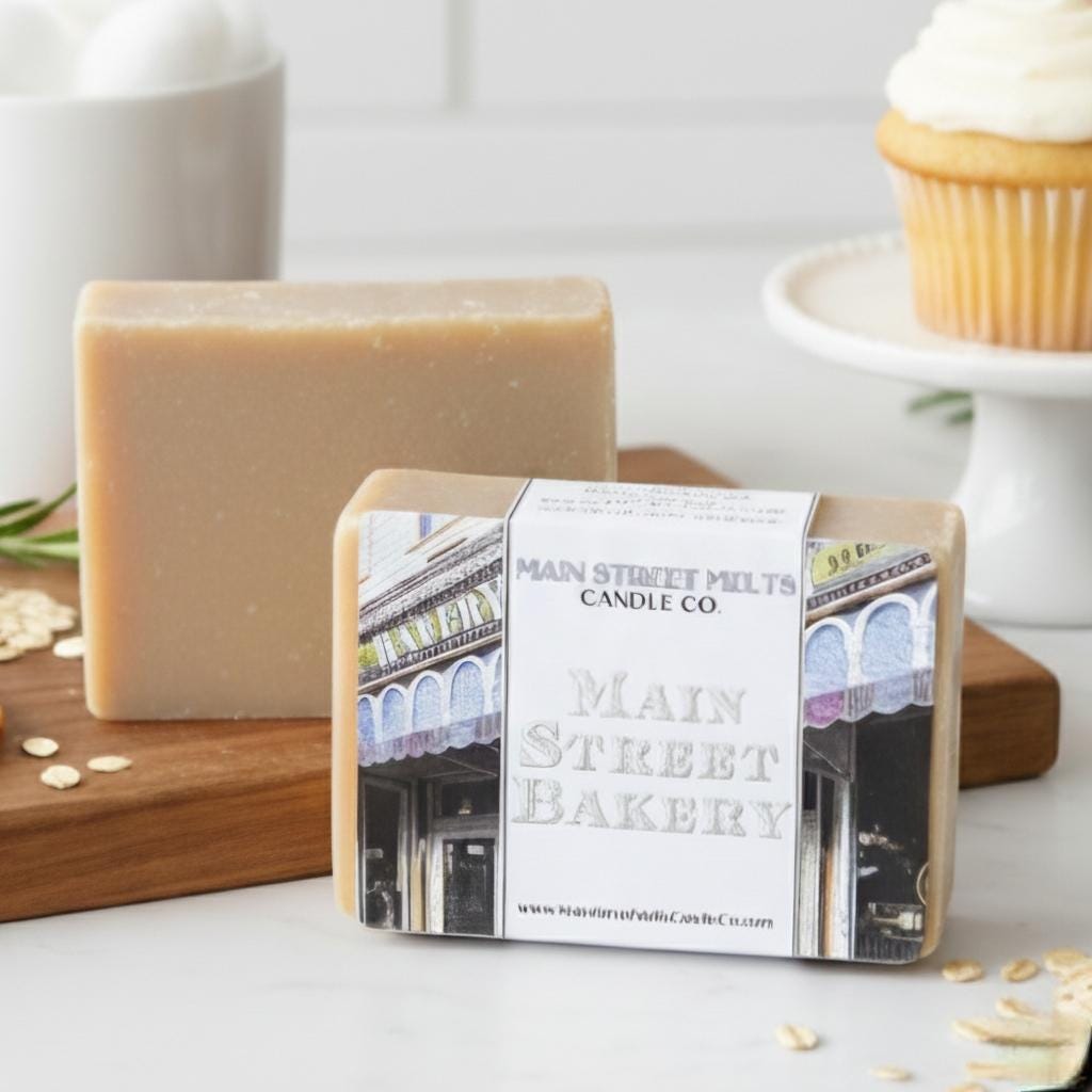 Main Street Bakery Bar Soap Disney Park Inspired Fragrance - Vanilla Scent