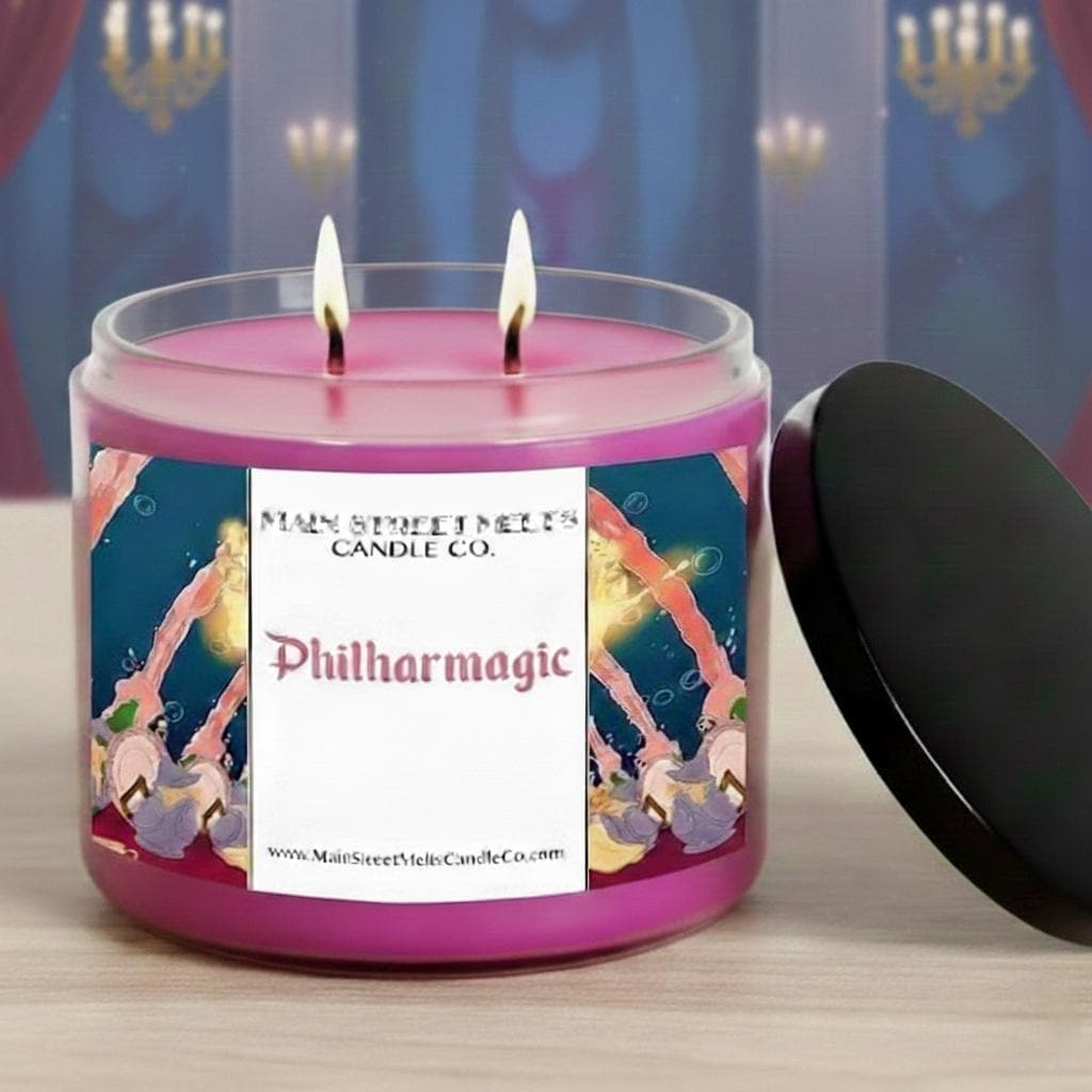 Philharmagic | Disney Inspired Scented Soy Candle - Theme Park Fragrance