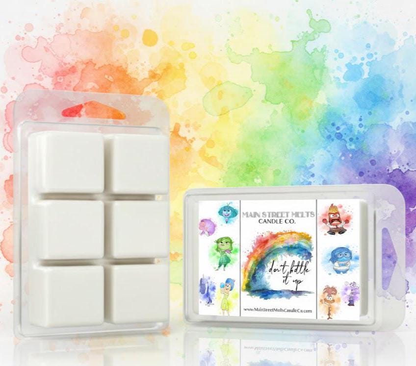 Don't Bottle It Up | Disney Inside Out Inspired Wax Melt - Scented Soy Candle Tart