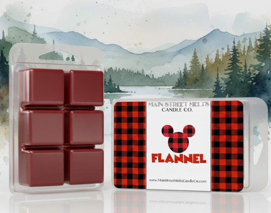 Flannel | Disney Inspired Wax Melt - Scented Soy Candle Tart