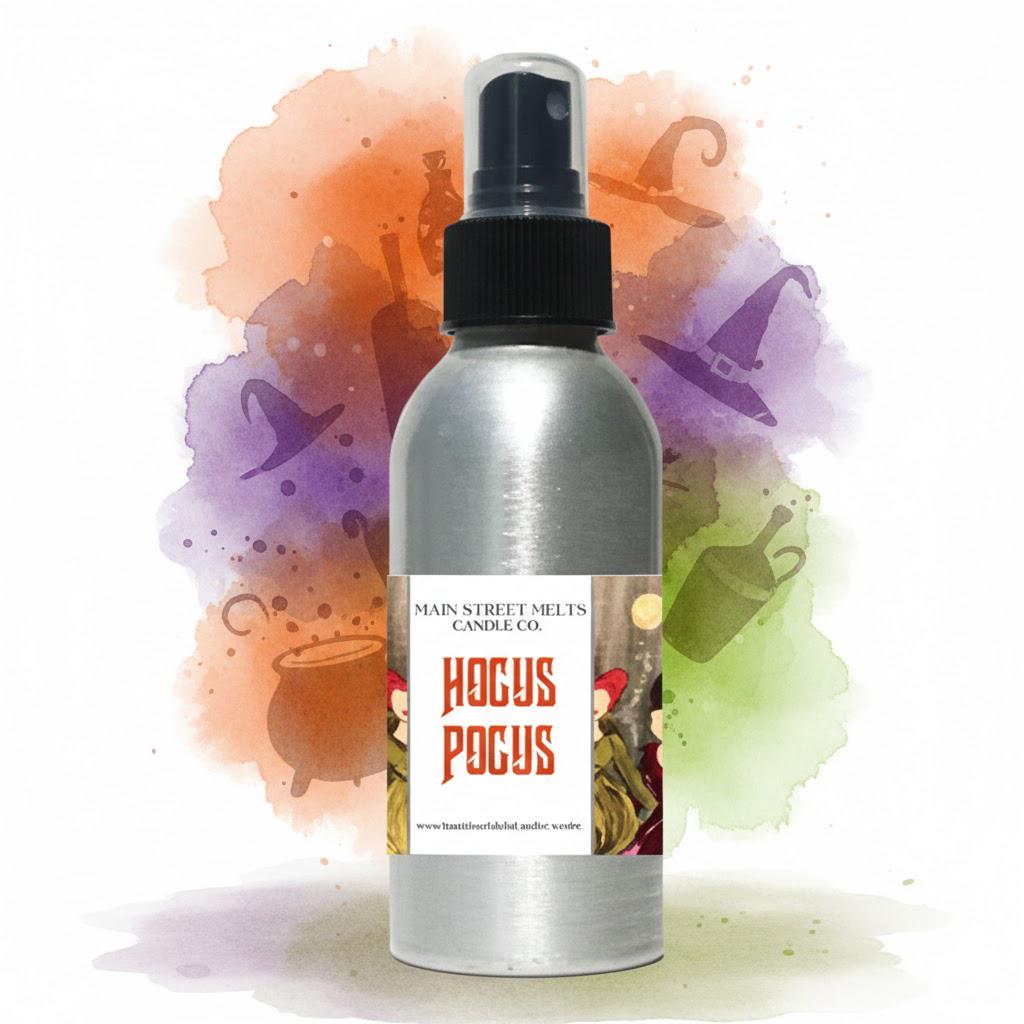 Hocus Pocus Room Spray - Disney Inspired Green Apple Bourbon Scent - 4oz Fragrance