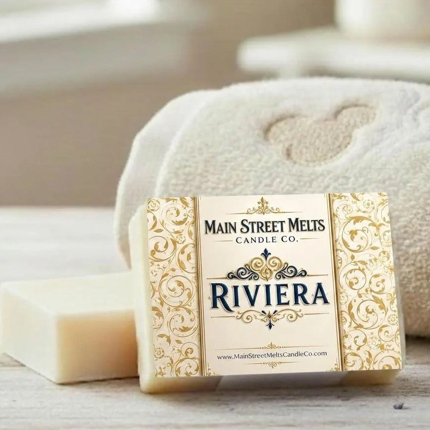 Riviera Bar Soap Disney Resort Inspired Scent - Wood Sage + Sea Salt Fragrance