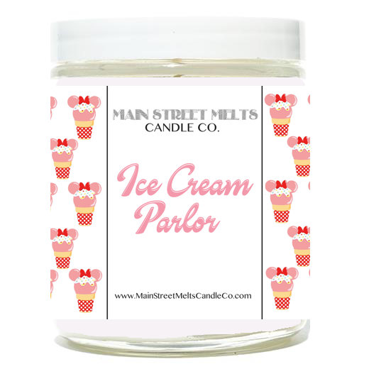 ICE CREAM PARLOR Candle 9oz