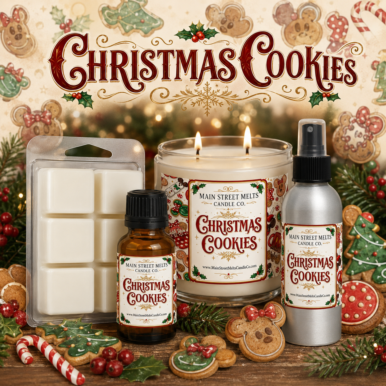 Christmas Cookies Collection | Disney Inspired Fragrance