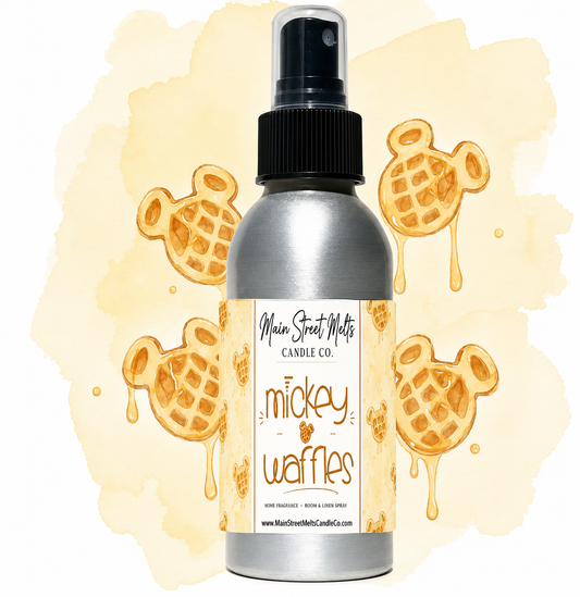 Mickey Waffles Room Spray - Disney Inspired Scent - 4oz Fragrance