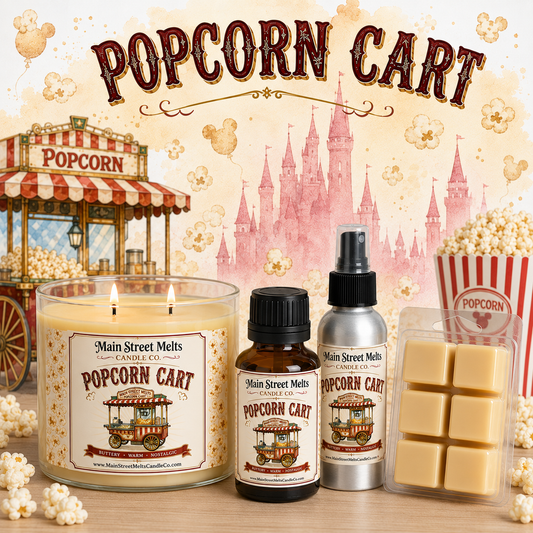 Popcorn Cart Collection | Disney Inspired Fragrance