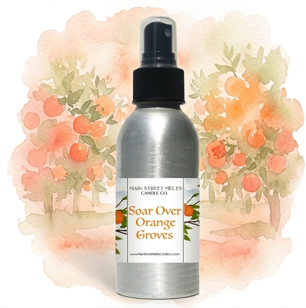 Soar Over Orange Groves Room Spray - Disney Inspired Scent - 4oz Fragrance