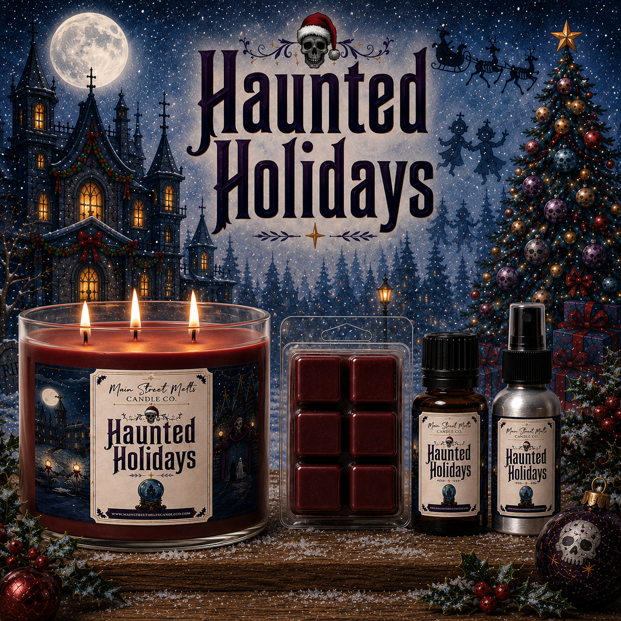 Haunted Holidays Collection | Disney Inspired Fragrance