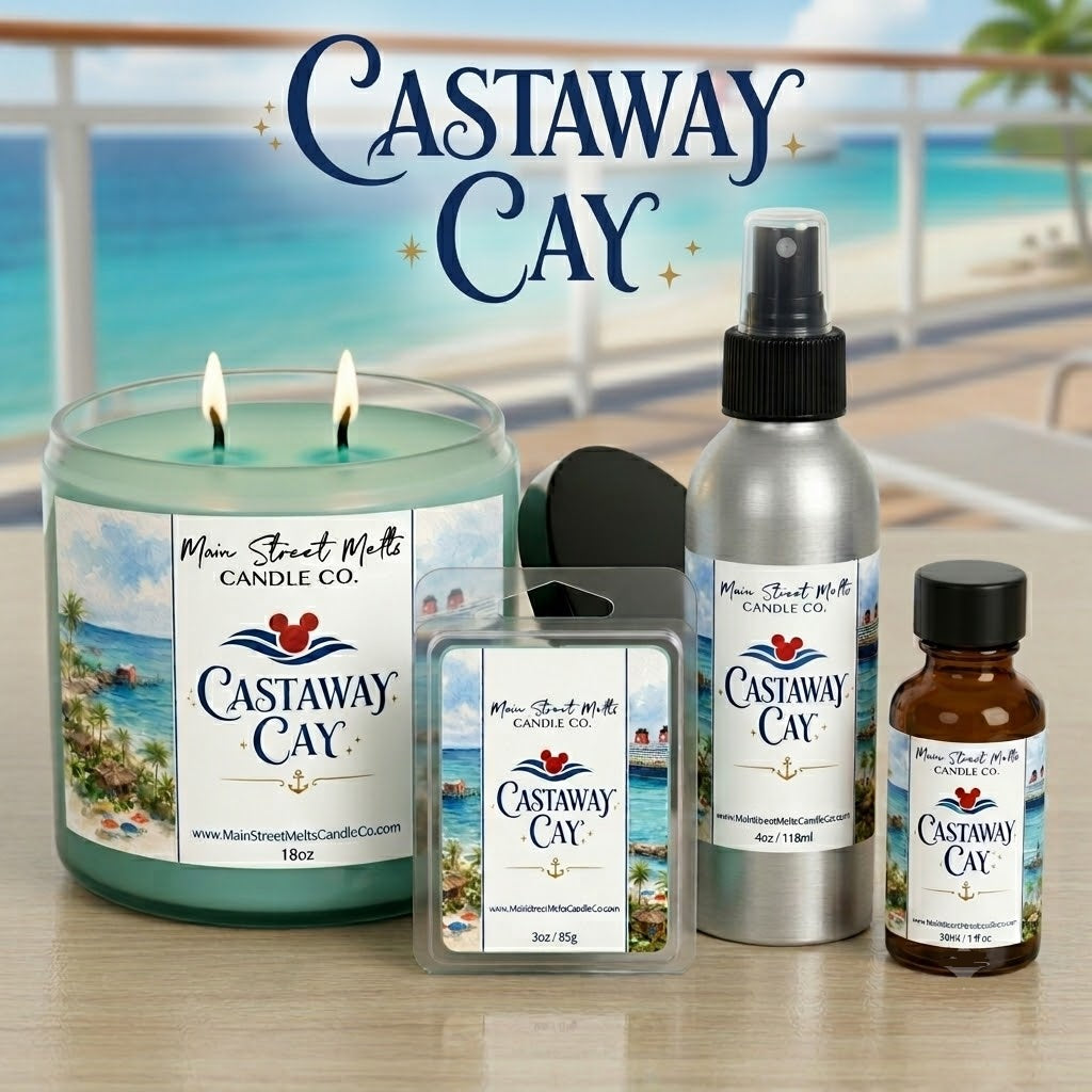 Castaway Cay Collection | Disney Cruise Line Inspired Fragrance