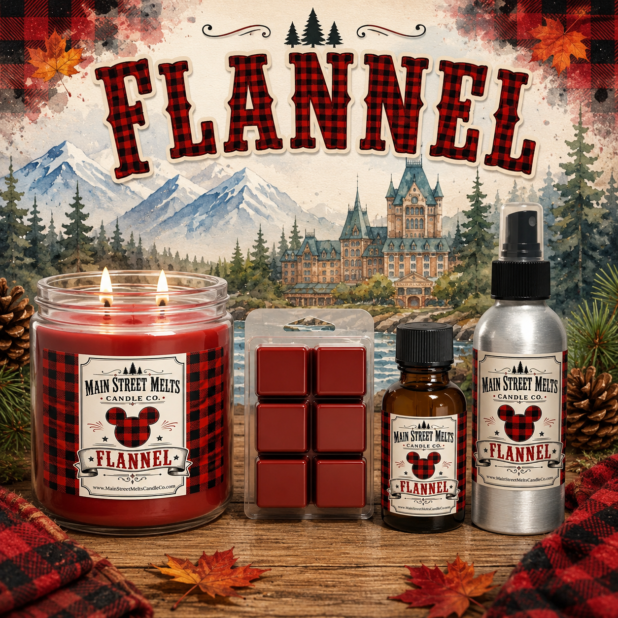 Flannel Collection | Disney Inspired Fragrance