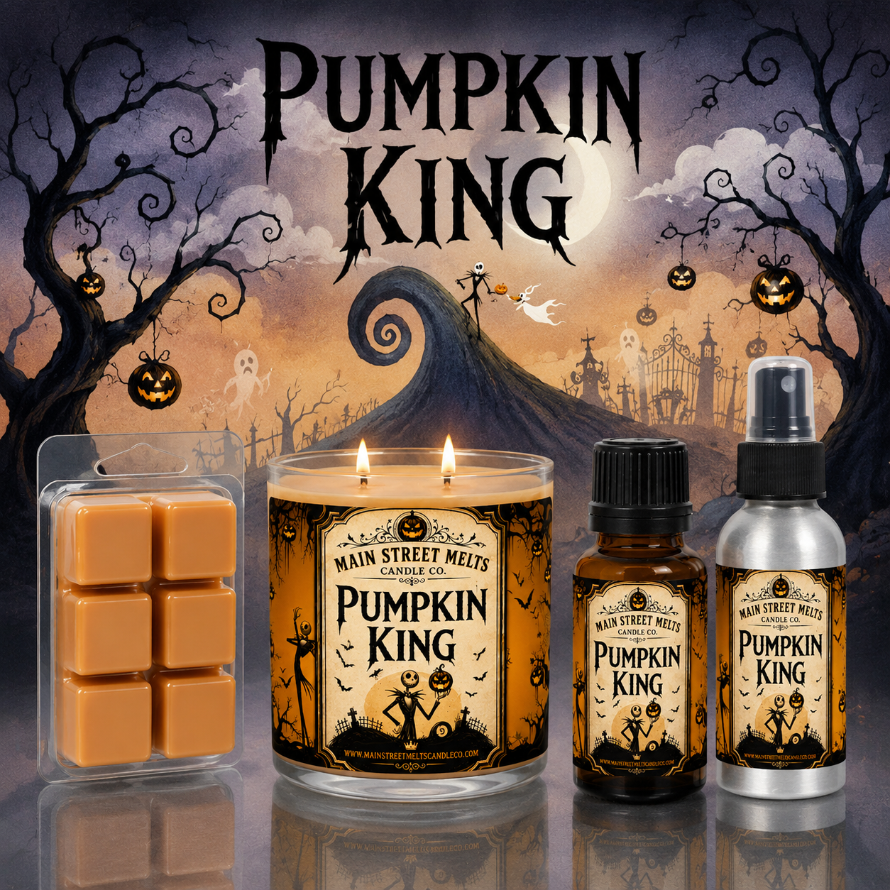 Pumpkin King Collection | Disney Inspired Fragrance