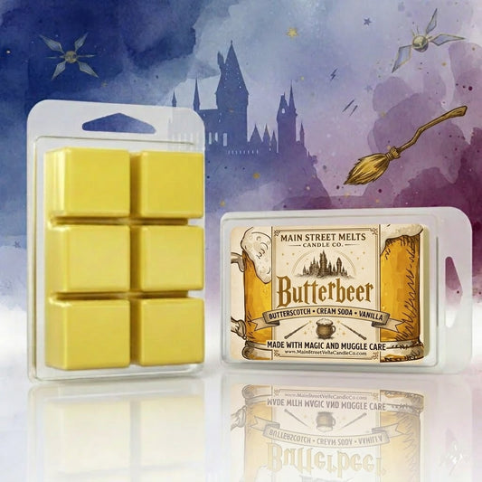 Butterscotch Beer | Wizard Brew Inspired Wax Melt - Scented Soy Candle Tart