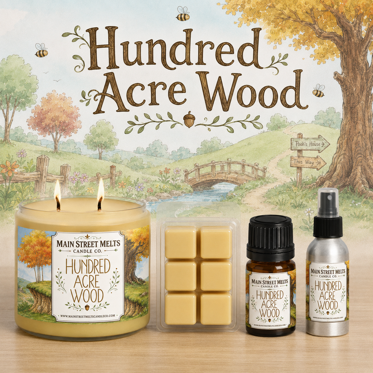 Hundred Acre Wood Collection | Disney Inspired Fragrance