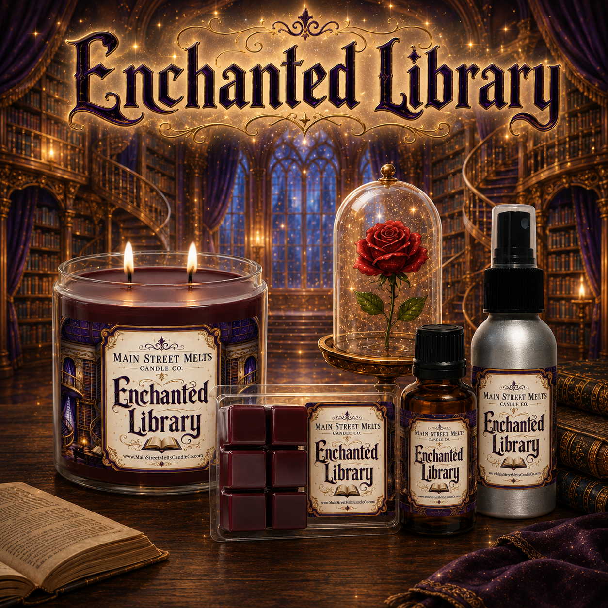 Enchanted Library Collection | Disney Inspired Fragrance