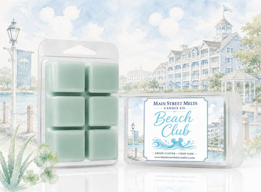 Beach Club | Disney Resort Inspired Wax Melt - Scented Soy Candle Tart