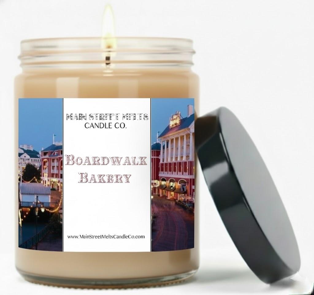 Boardwalk Bakery | Disney Inspired Scented Soy Candle - Cinnamon Bun Fragrance
