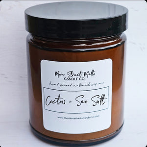 Cactus + Sea Salt 9oz Jar Candle