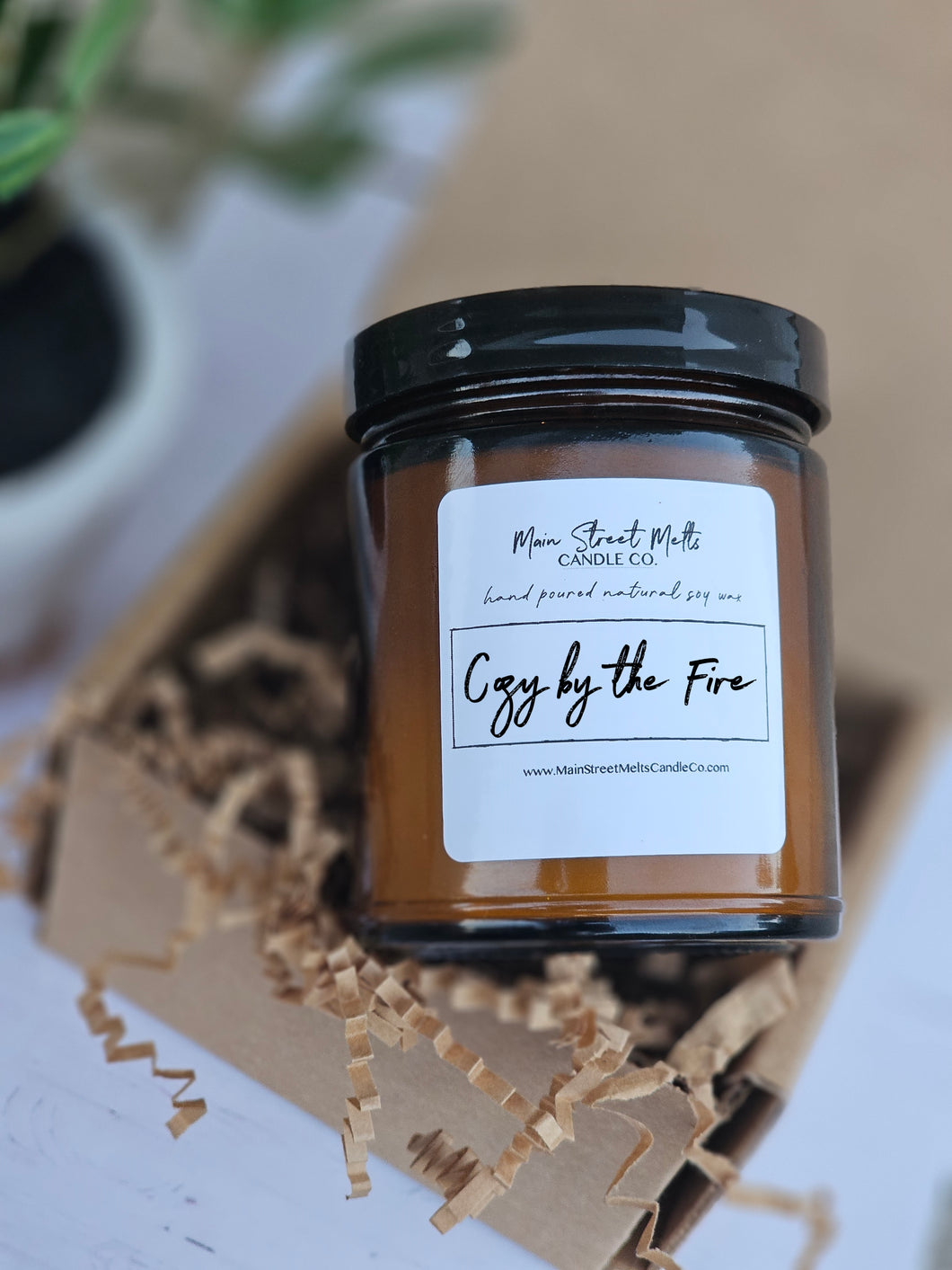 Cozy by the Fire 9oz Jar Candle