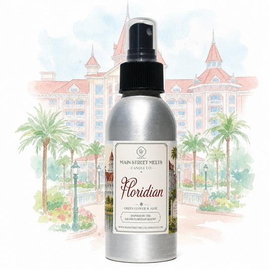 Floridian Resort Room Spray - Disney Inspired Scent - 4oz Fragrance