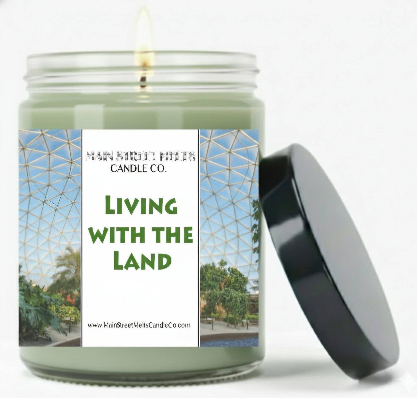 Living with the Land | Disney Inspired Scented Soy Candle - Herb Garden Epcot Fragrance