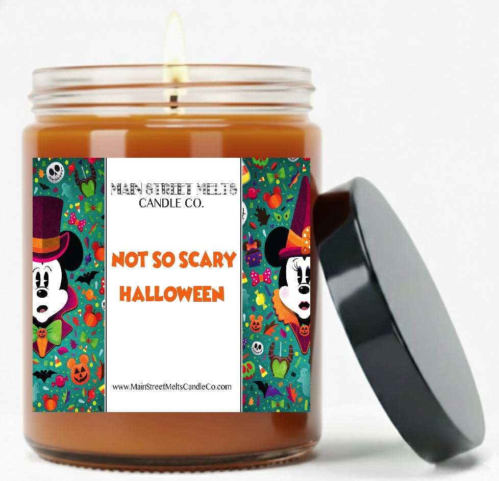 Not So Scary Halloween | Disney Inspired Scented Soy Candle - Fall Magic Fragrance