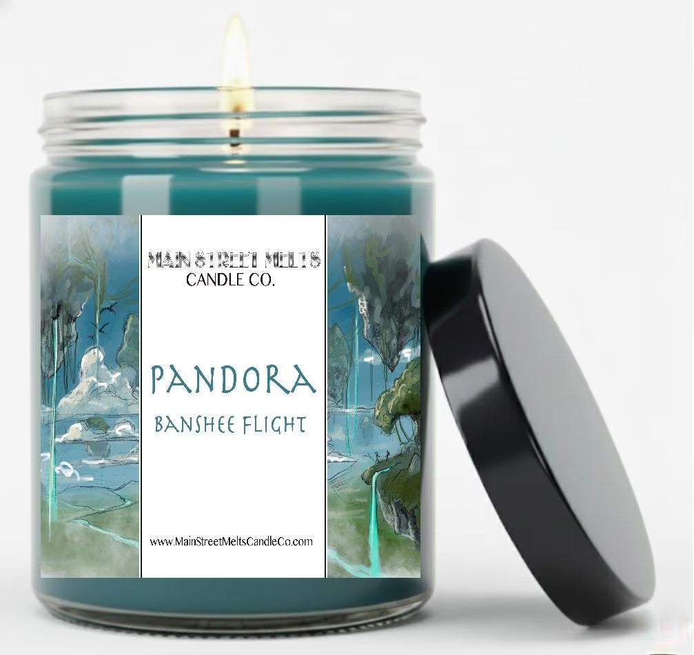 Pandora Banshee Flight | Disney Inspired Scented Soy Candle - Avatar Fragrance